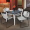 Regency Kahlo Square Table & Chair Sets, 30 W, 30 L, 29 H, Wood, Metal, Polypropylene Top, Grey TPL3030GYCM44GY - alternate 8